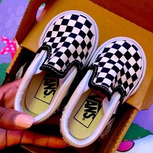 Checkered vans